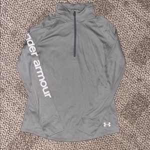 Youth large under armour quarter zip jacket